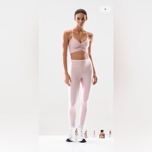 Aritzia Golden Workout set